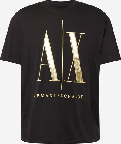 ARMANI EXCHANGE T-Shirt en or / noir, Vue avec produit