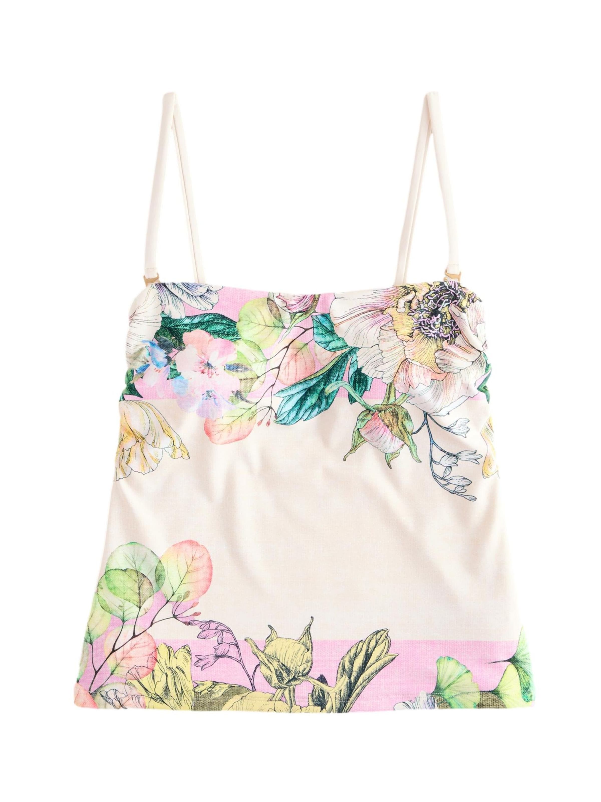 Next Bandeau Tankinitoppi värissä valkoinen: etupuoli