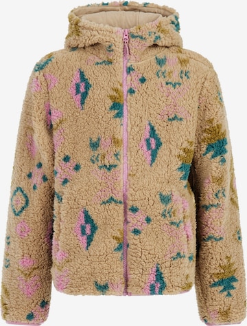 PROTEST Fleecejacke 'PRTEvelyn JR' in Pink: Vorderseite
