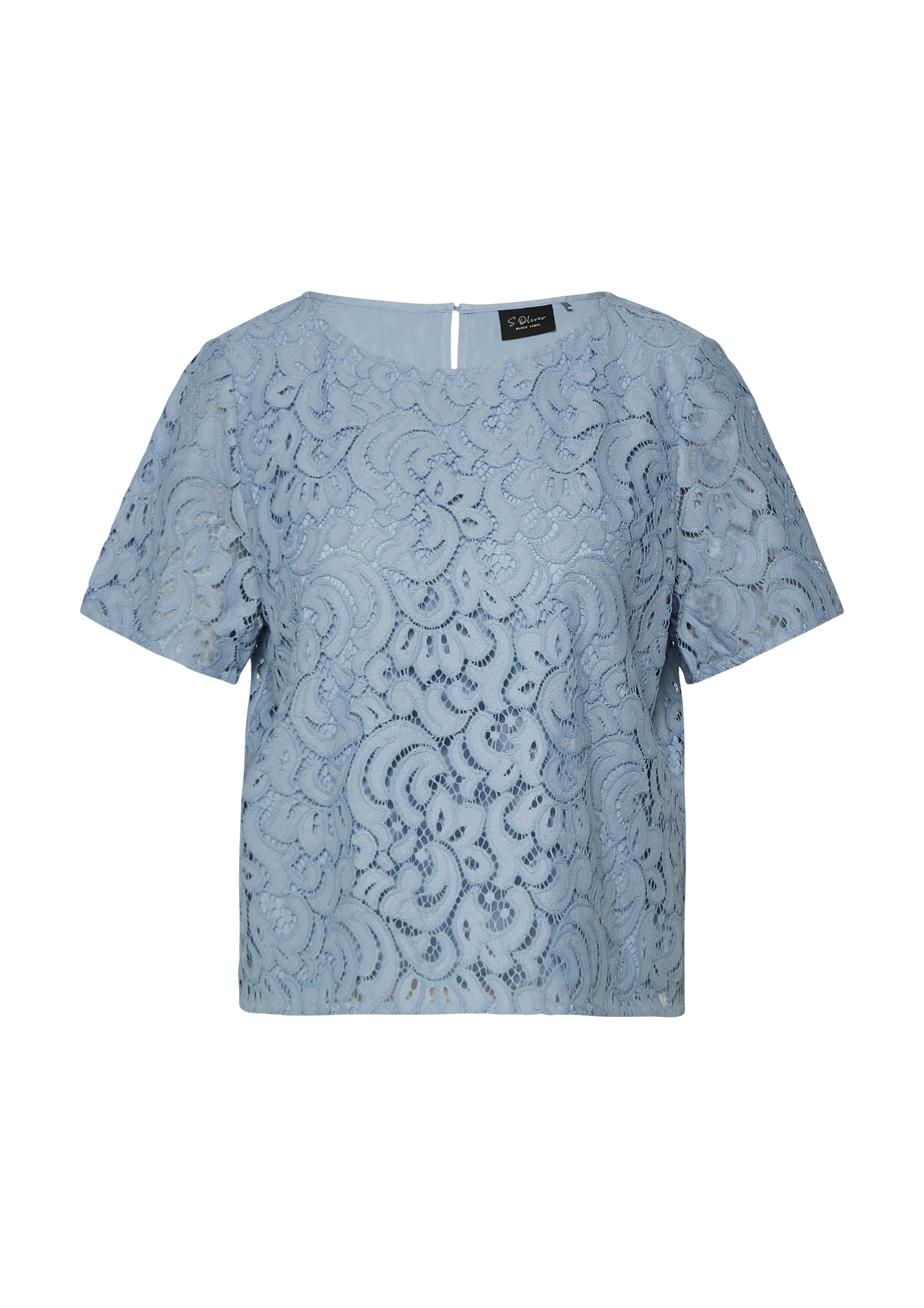 s.Oliver Blouse in Blauw: voorkant