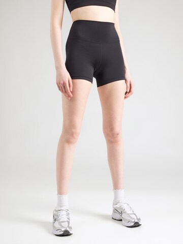 4F Skinny Spodnie sportowe 'FNK' w kolorze czarny: przód