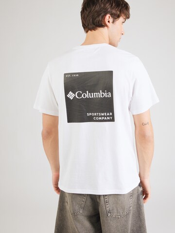 COLUMBIA Paita 'CSC™' värissä valkoinen: etupuoli