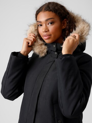 VERO MODA Wintermantel 'Addison' in Zwart