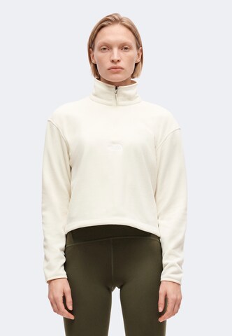 THE NORTH FACE - Sweatshirt de desporto 'NOVELTY' em branco: frente