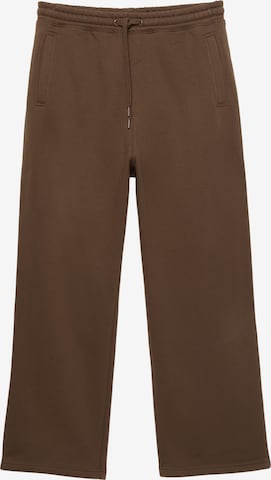 Pull&Bear Pants in Brown: front