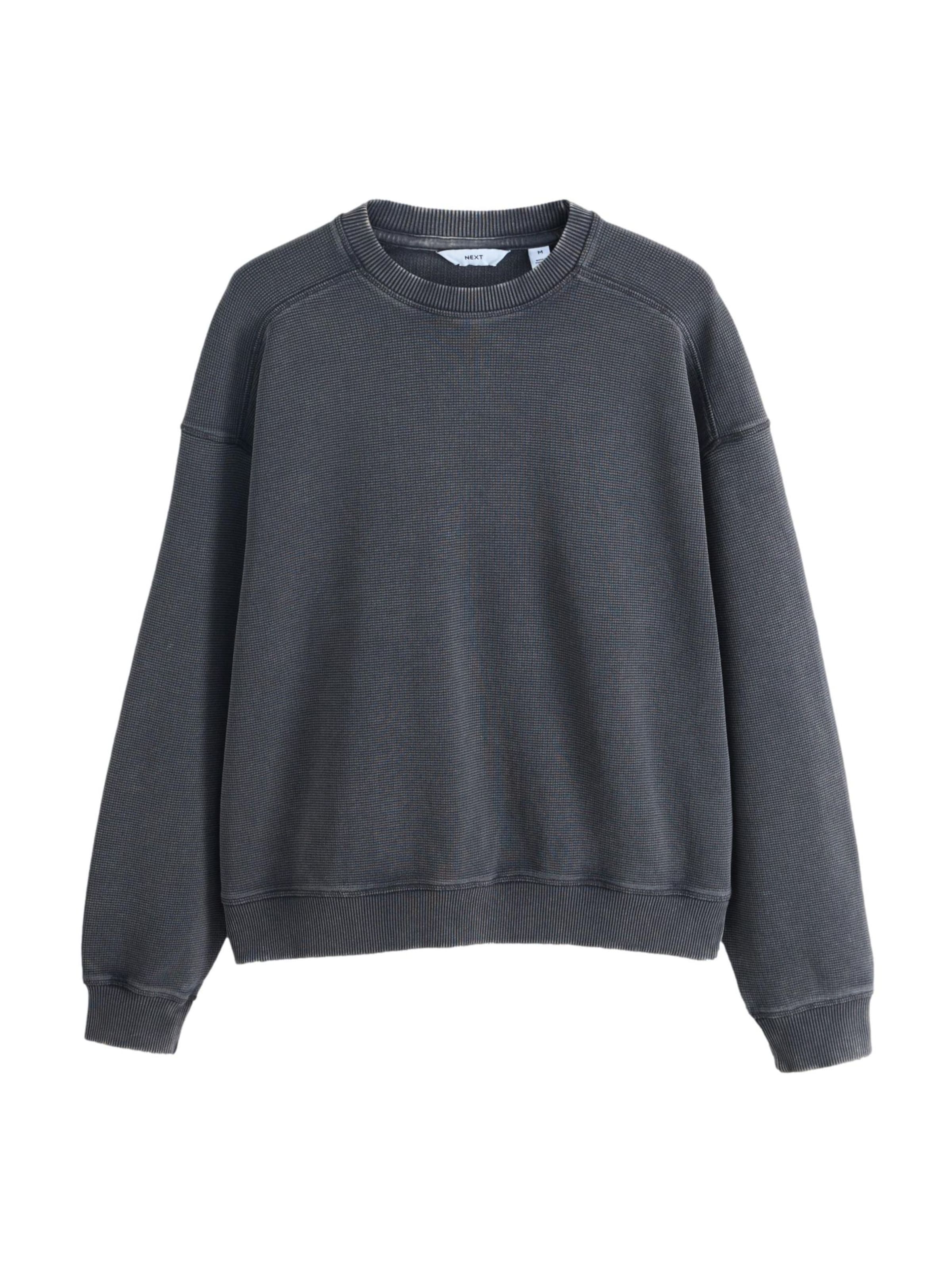 Next - Sweatshirt em preto: frente
