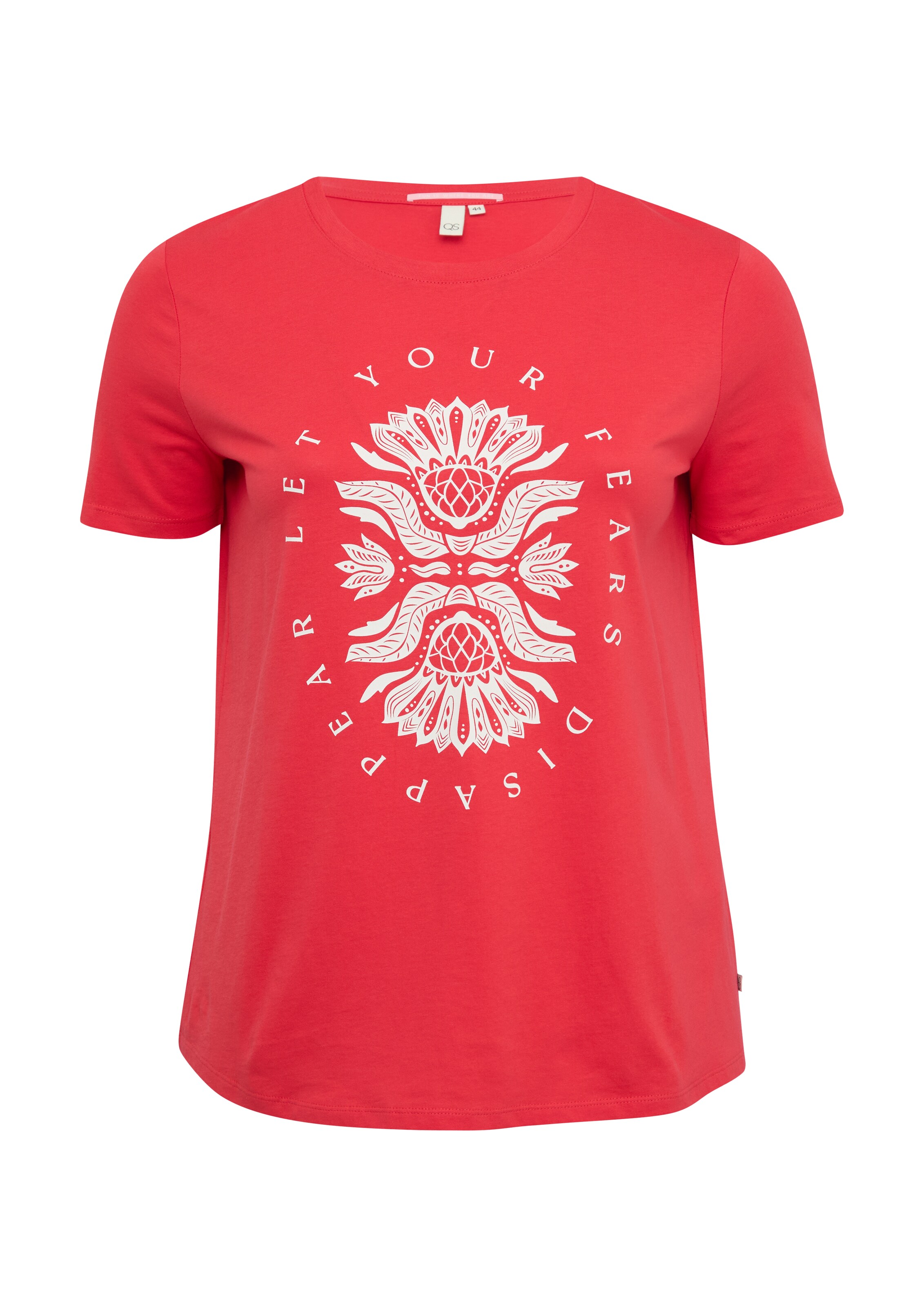 QS Shirt in Rot: Vorderseite