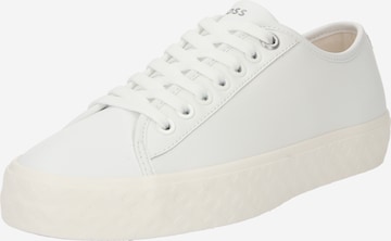 Baskets basses 'AidenLM' BOSS Black en blanc : devant