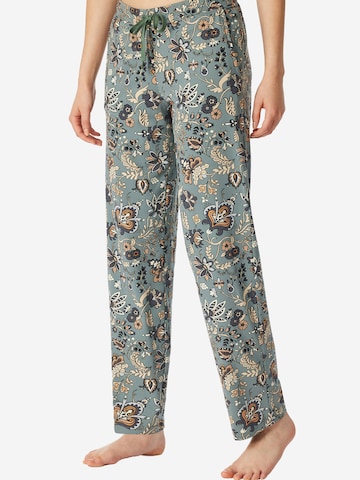 Pantalon de pyjama ' Mix & Relax ' SCHIESSER en beige : devant