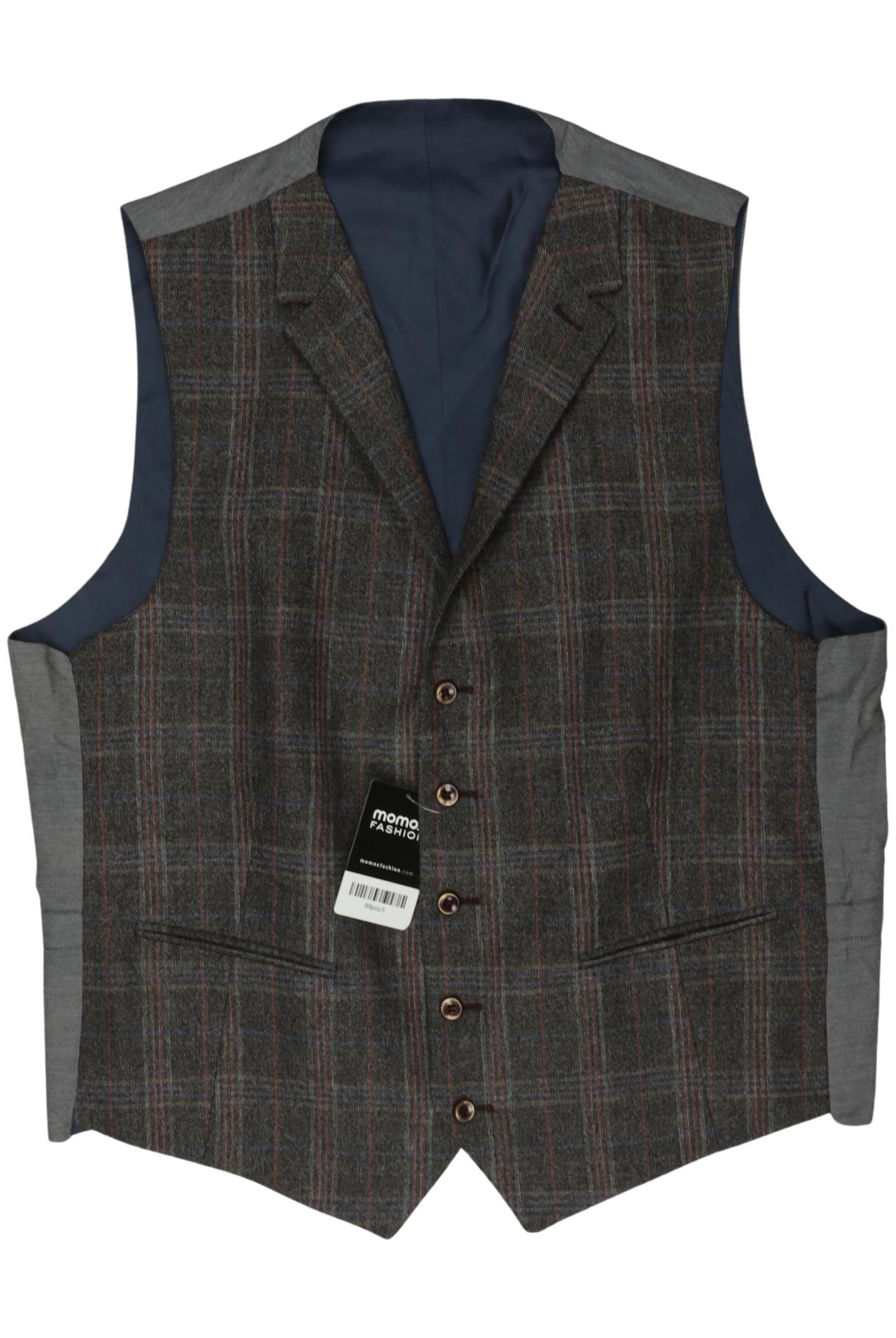 HECHTER PARIS Vest in M in Grey: front