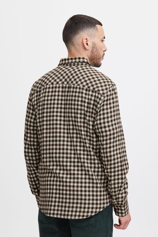 BLEND Regular fit Button Up Shirt in Brown