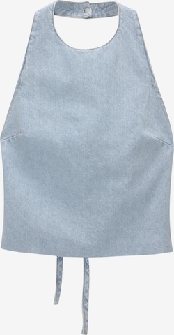 Pull&Bear Bluse in Blau: predná strana