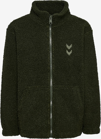 Hummel Sportief sweatshirt in Groen: voorkant