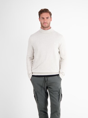 Pull-over LERROS en blanc : devant
