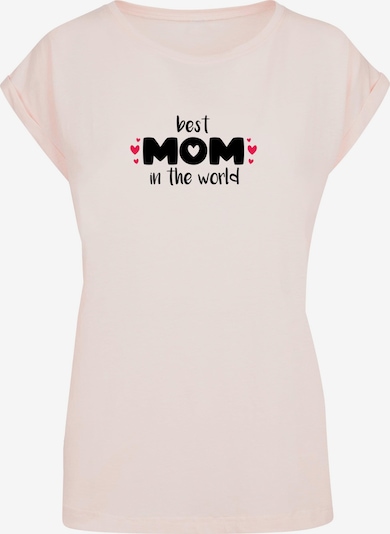 Maglietta 'Mothers Day - Best Mom In The World' Merchcode di colore rosa / rosso / nero, Visualizzazione prodotti