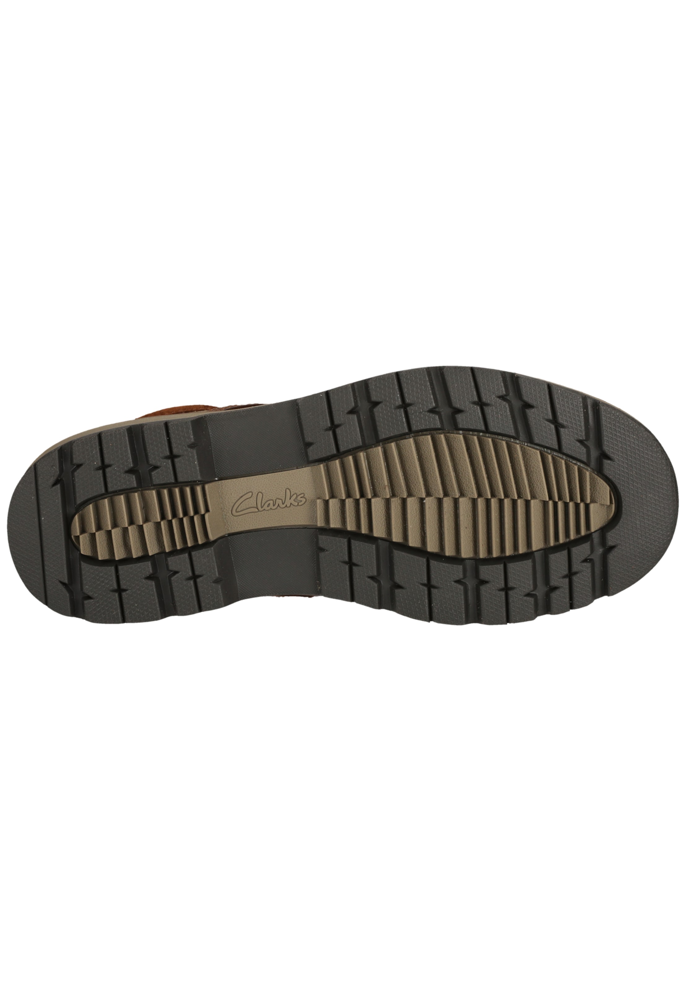 CLARKS Schnürboots 'Maplewalk Rise' in Braun