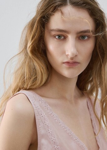 MANGO Pajama 'Shanti' in Pink
