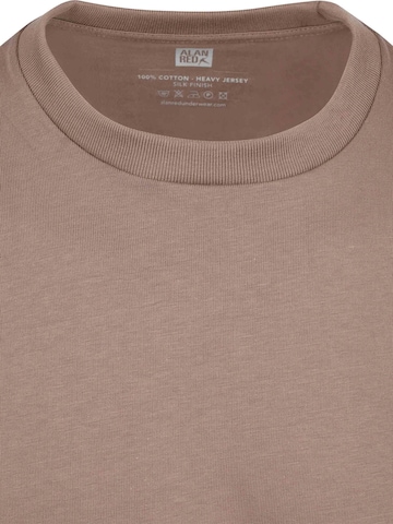 T-Shirt 'Venice' alan red en gris