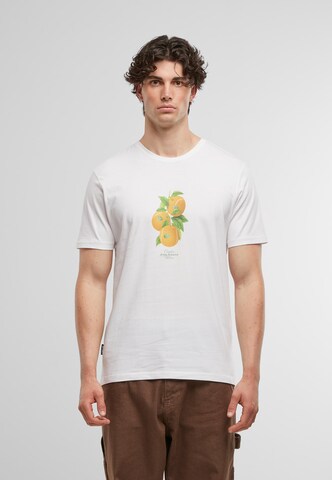 T-Shirt 'Vitamine Tennis' Cayler & Sons en blanc