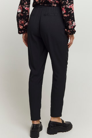 Tapered Pantaloni 'JOELLA' di b.young in nero