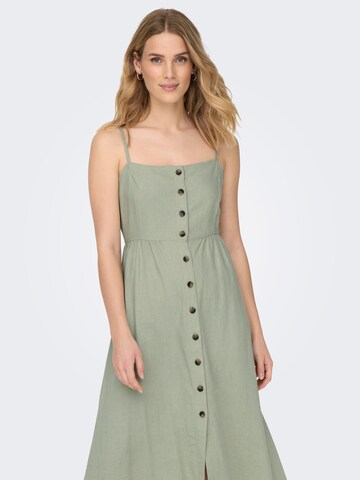 JDY Letnia sukienka 'DARLING' w kolorze zielony