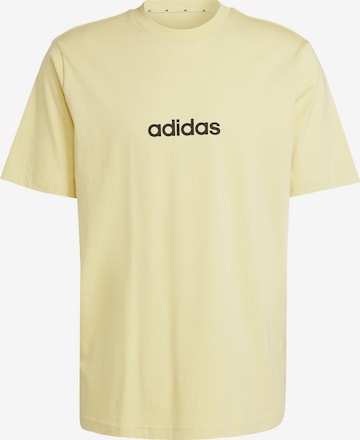 ADIDAS ORIGINALS Shirt 'Essentials' in Yellow: front