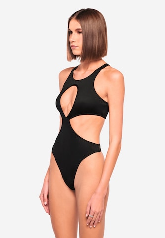 OW Collection Shirtbody 'Billie' i sort