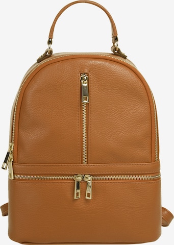 Sac à dos Samantha Look en marron : devant