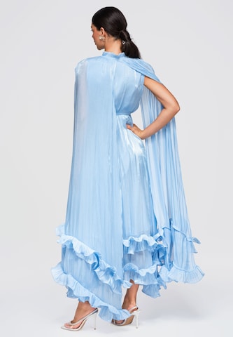 Ombre Avondjurk in Blauw
