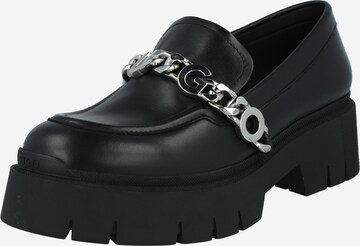 HUGO - Sapato Slip-on 'Kris' em preto: frente