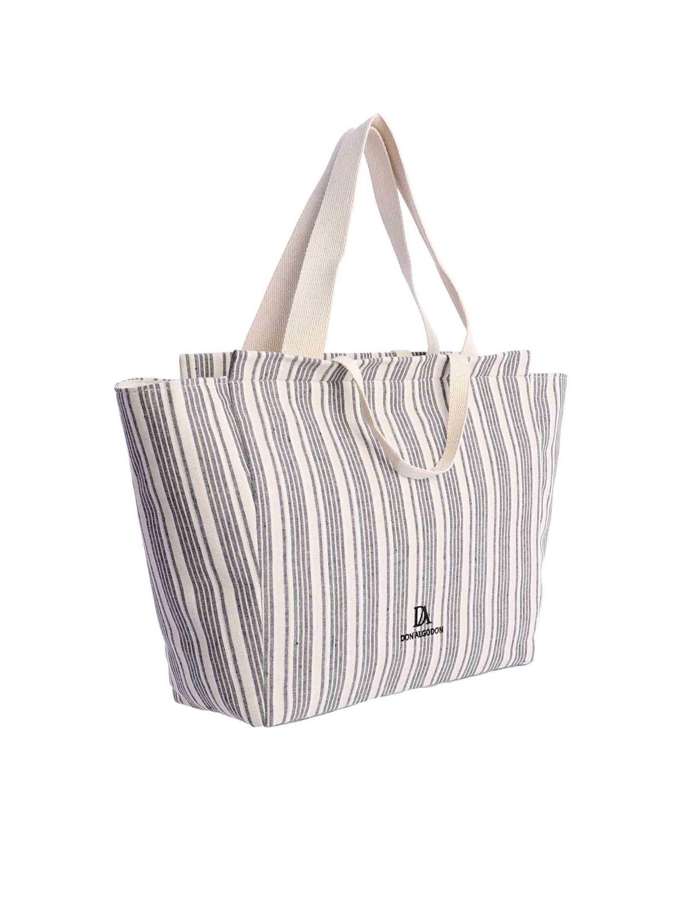 Don Algodon - Shopper 'Madeira' en blanco