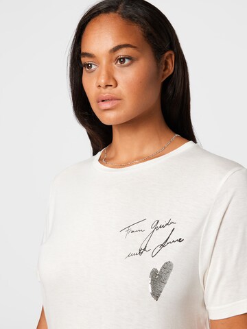 T-shirt 'Elisa' Guido Maria Kretschmer Curvy en blanc