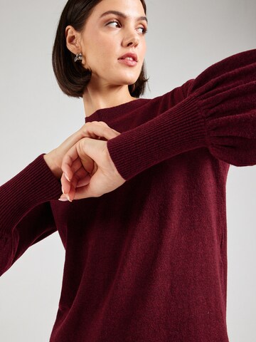 VILA Knit dress 'Kerry' in Red