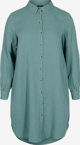 Zizzi Blouse 'XPANO' in Green: front