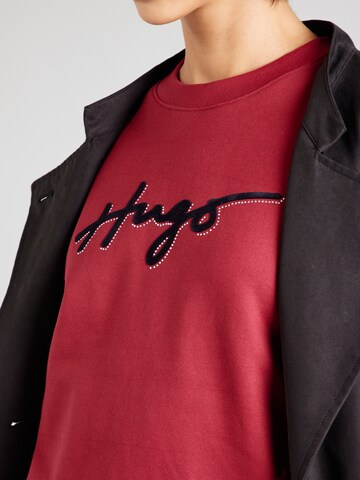 HUGO - Sudadera 'Easy' en rojo