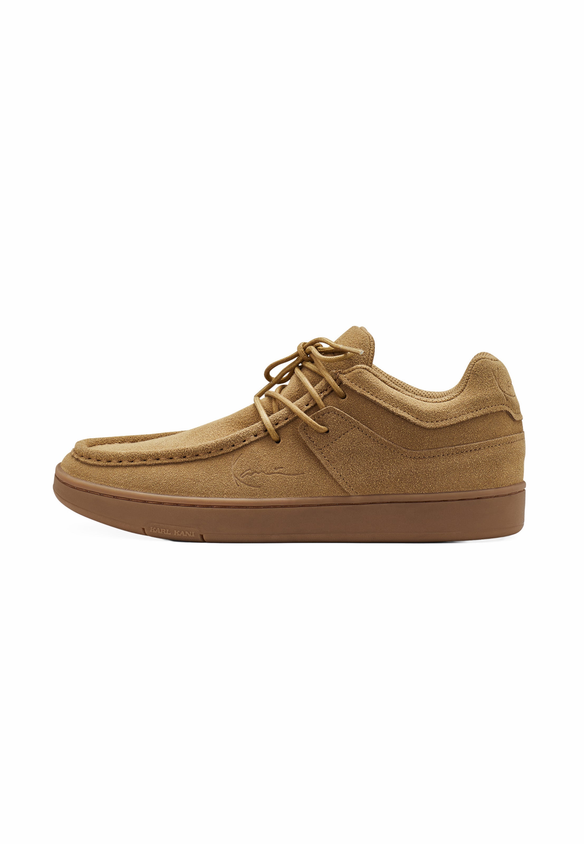 Karl Kani - Mocassins '89 Moc Toe' em bege: frente