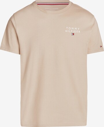 Tommy Hilfiger Underwear Shirt in Beige: front