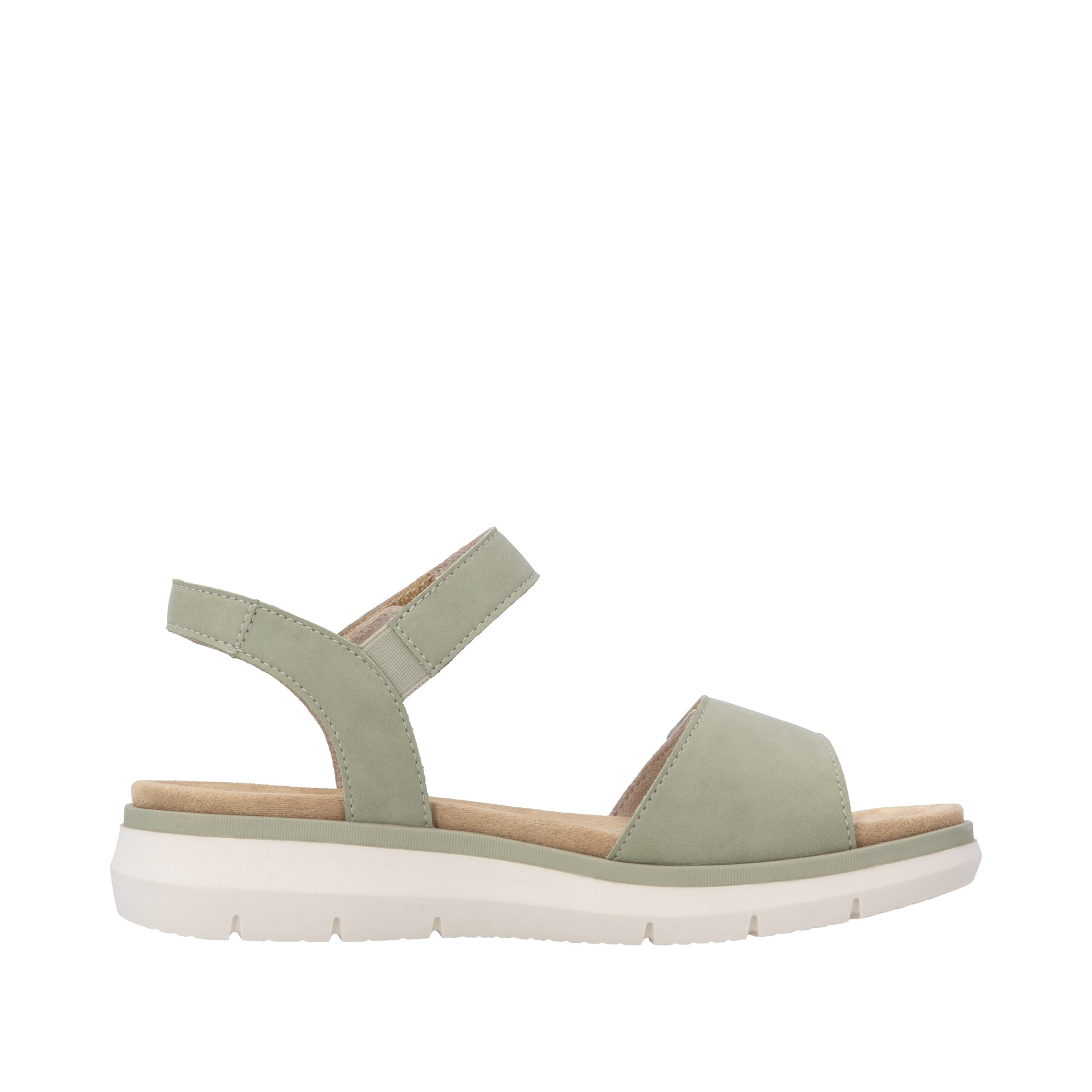 Sandales à lanières 'D2K58' REMONTE en vert