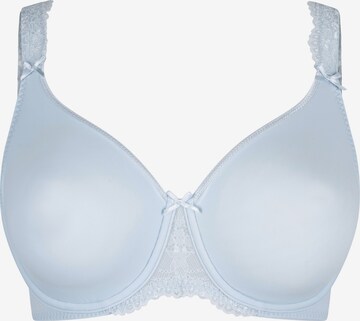 LingaDore T-shirt Bra in Blue: front