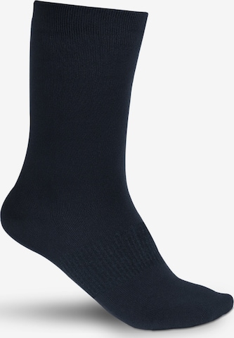 Chaussettes 'Merino Wol Sokken - 8 Paar' Sukats en bleu : devant