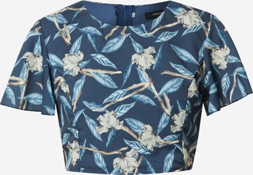 Trendyol - Blusa em azul: frente