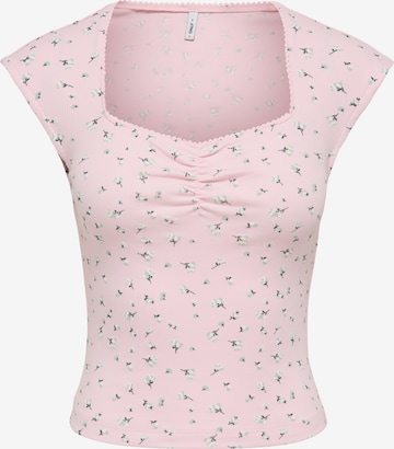 Top 'ONLFENJA' di ONLY in lilla: frontale