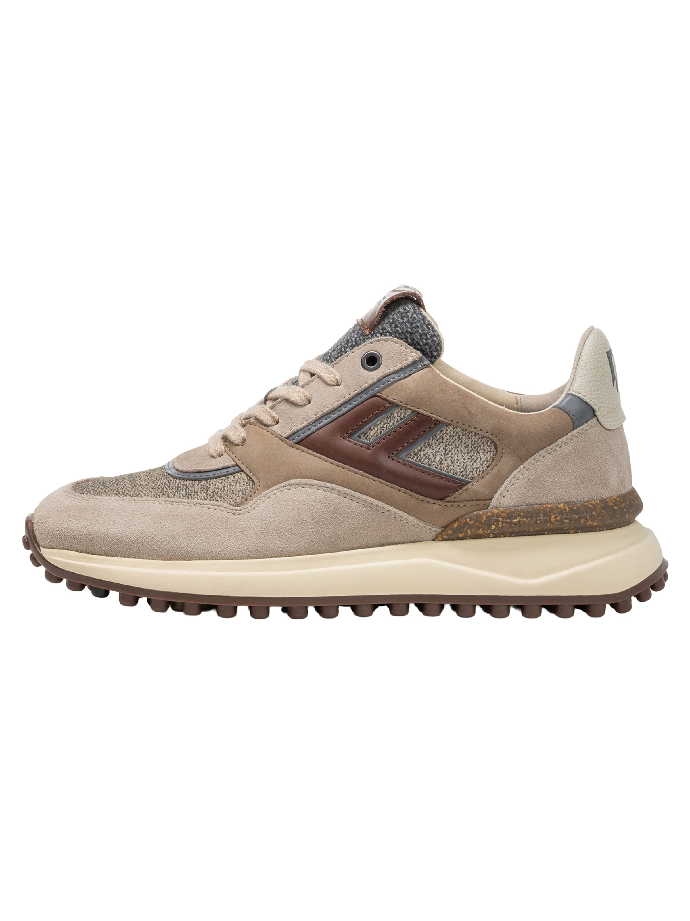 Floris van Bommel Platform trainers 'Noppi 29' in 44,5 in Sand / Light brown, Item view