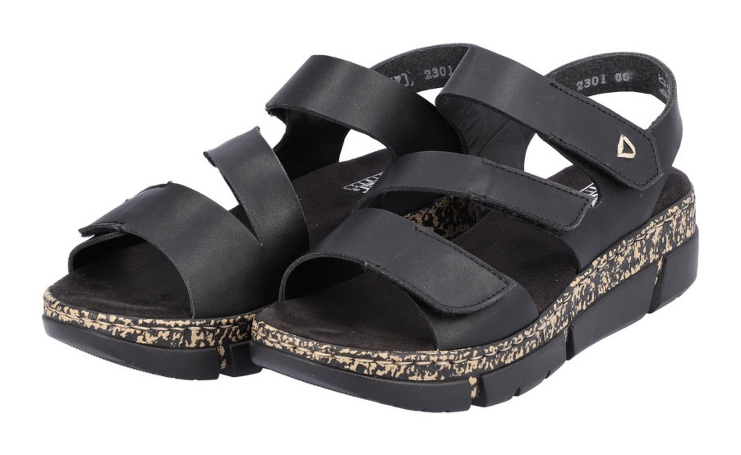 Sandales Rieker en noir