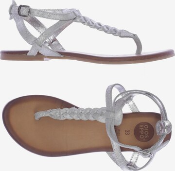 GIOSEPPO Sandals & High-Heeled Sandals in 38 in Grey: front