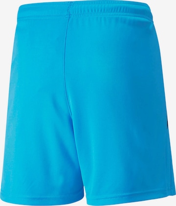 PUMA Regular Sportshorts 'TeamLiga' in Blau