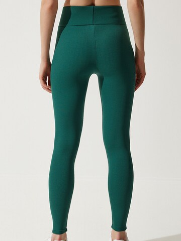 Skinny Leggings di Happiness İstanbul in verde