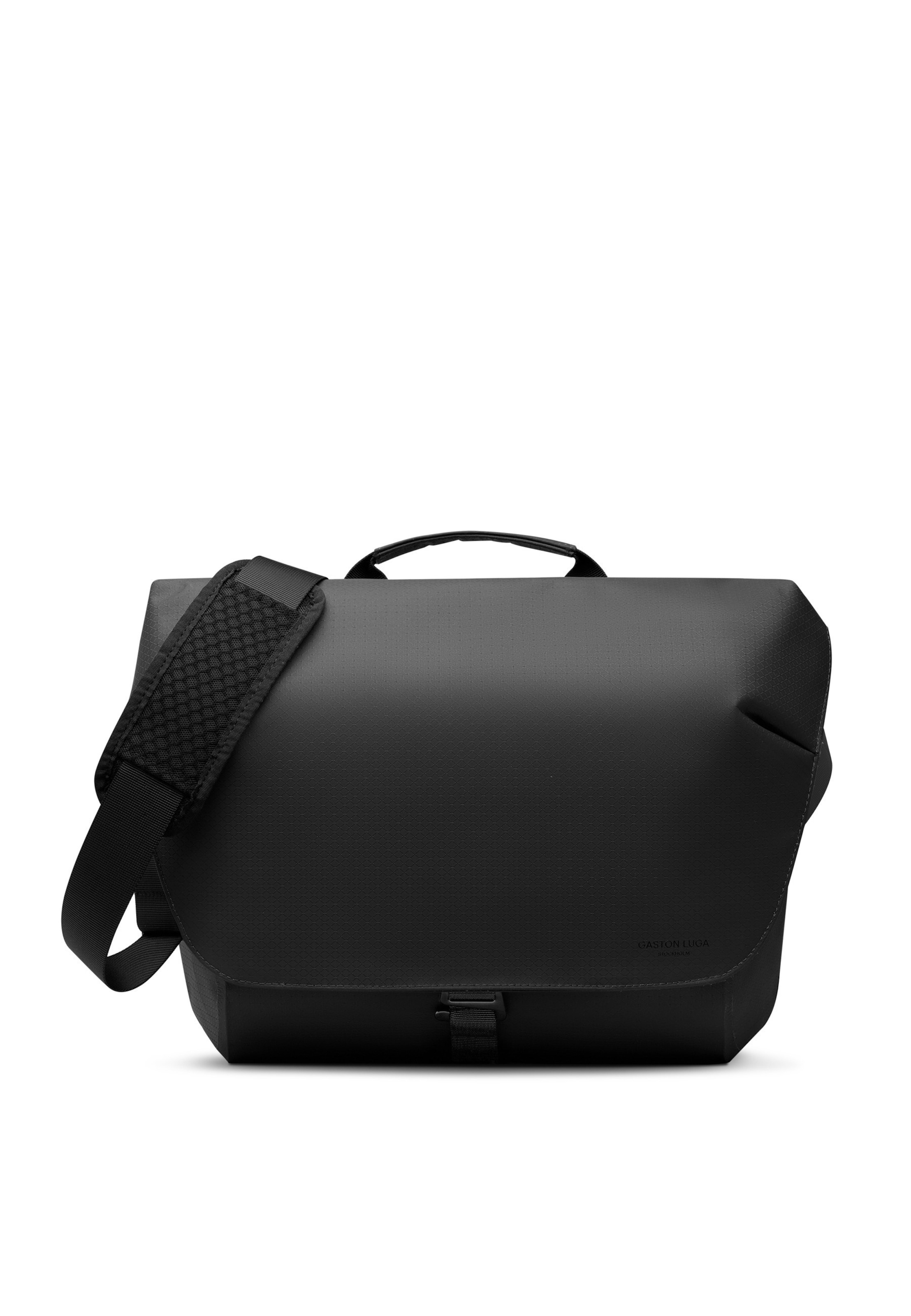 Messenger Gaston Luga en noir : devant