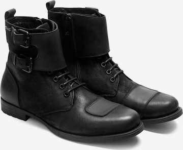 Kazar Schnürboots in Schwarz