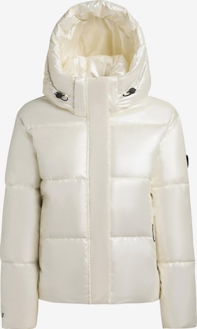 Veste d’hiver 'Devina' khujo en blanc : devant